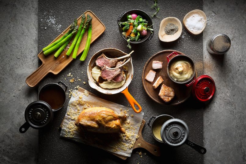 Meat Tasting Plate with Sides