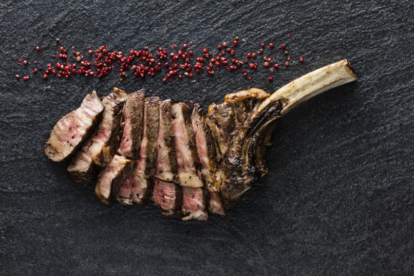 One of the many beautiful steaks on offer.