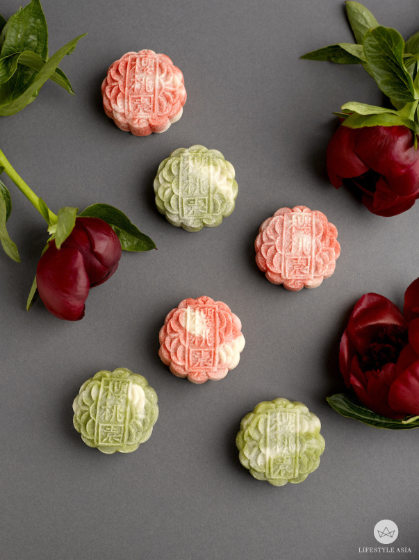 Mandarin Oriental Singapore Cherry Garden Snowskin mooncakes copy